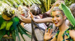 Theatre performance at Kew Gardens